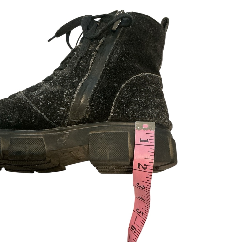 Blondo Womens Black Perri Waterproof Boots Combat Goth Lug Sole Size 9.5 - Picture 10 of 10